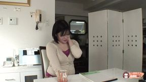 One guy fingers and another fucks this Asian beauty during a porn casting