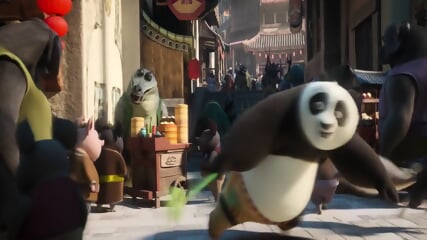 1TamilMV.yt - Kung Fu Panda 4 (2024) HQ HDRip - 720p - x264 - [Tam + Tel + Hin + Eng] - (DD+5.1 - 192Kbps)