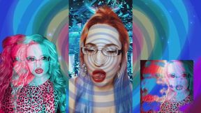 MANTRA GOON LOOP - Empty bank statement accounts, full blue balls, looped inside my magic walls.