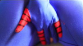 nylonxtreme - update #46 - zentai spider women encasement