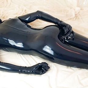 OnlyFans teaser - Latex and glass dildo!