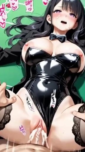 AI hentai gets fucked by huge cock full of lots of hot anime milk   Clip 2