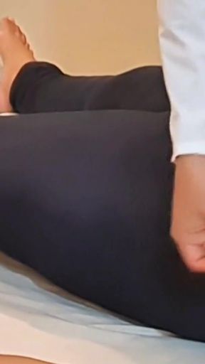 I just asked my Doctor Friend to give me a massage...... But He Make Me Pregnant without condom   Clip 2