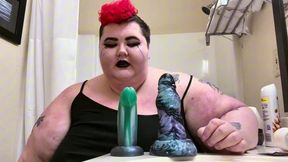 Daddy trains me to take "monster" cock's