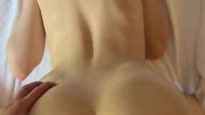 Hot sex with stepmom! Don't cum inside me!