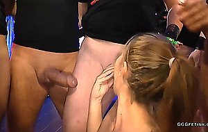 Teen bibi moan enjoys big cocks and cumshots