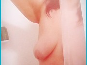 Bbw slut bring a tease showering ready fot more cock
