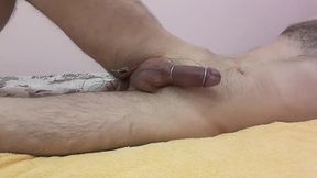 amazing orgasm. pulsation my cock from e-stim