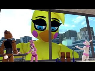 Giantess Chica Full Animation 2022