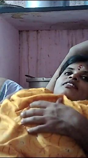 Emotional moment from &quot;Indian village house wife lips kissing aaa&quot;