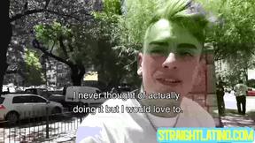 ”Hot wavy haired Frederico Del Rey rides my prick after sucking it”