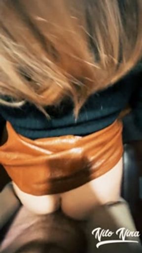 sexy hard Fuck in elevator without underwear amateur