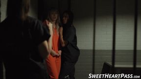 Tattooed Sinn Sage arched his back for hardcore pussy fingering by black lesbian Kira Noir