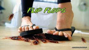 Sexy cute housewife toes in flip flops CUSTOM