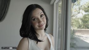 Horny Housewife Asks Husband If She Can Fuck The Handsome Contractor While He Watches Her