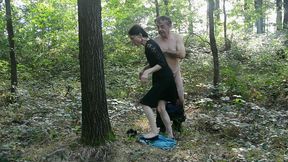 During a walk in the forest