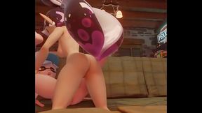 callie &amp_ marie (splatoon) by lewdality