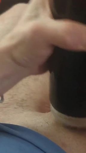 Don't Keep Scrolling Till U Seen This Slow Mo Nut on to My Feet Followed by a Great Feeling From My Automatic Dicksuck Device