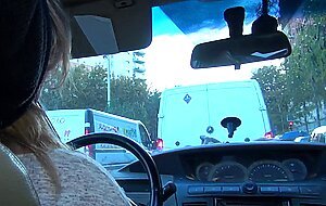 Adp, follando a la portuguesa en el taxi