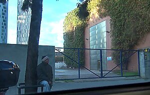 Adp, follando a la portuguesa en el taxi