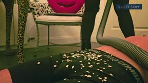 Sheela Sinner Strict Verbal Humiliation, vacuuming Punishment giantess POV