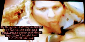 Mature Mother in law Suegra Maria Guadalupe record wifey Tiffany sucking her son in law Big cock AGAIN