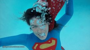 Sexy Superheroine Swimming With Megan Jones (HD 1080p MP4)