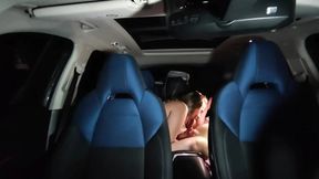 We Were Very Excited and Had Sex in the Car - Sucking Ass and Having Risky Sex