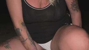 Anna & Mariya's Outdoor Piss Show: Bottle Break