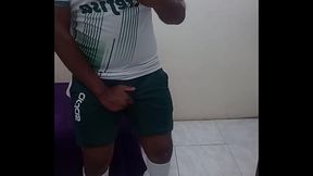 antes de ir pro jogo fiquei excitado