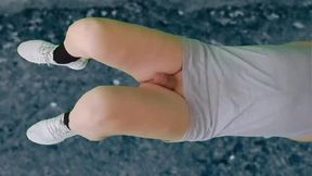 1 Lay Down on Asphalt Booty Cutie Femboy