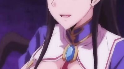 Big-titted Asian babe with glasses gets hard fucked in a tentacle gangbang