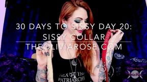 30 Days To Sissy Day 20: Sissy Collar (4K)