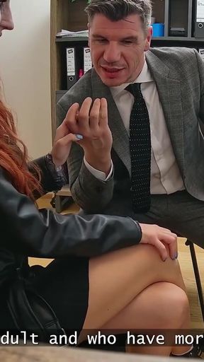 LOAN4K. Big titty goth girl rides a cock for a tour loan   Clip 1