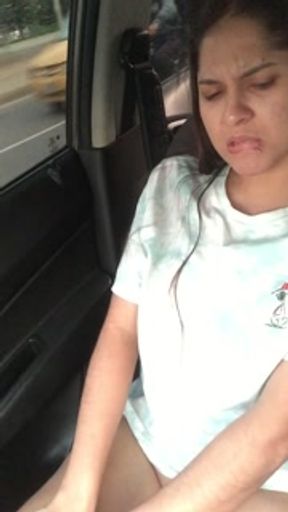 I masturbate in my girlfriend's car on the way home