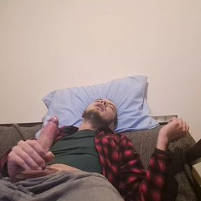 Insane Shaking Multiple Cumshot Orgasm - Fit Guy With Big Dick