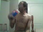 BLACK GAY TRIES TO PUT PEPPER IN ASS BUT EATS IT