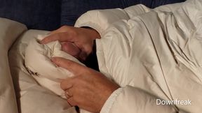 Double Puffer Jacket Wank Time