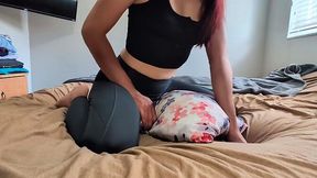 Petite MILF indulges in hot solo action