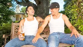 Brandon Lewis Dominates Outdoors with Raw Anal Action – Gay Porn Set