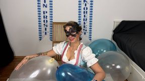 Evil-Lyn2912 Oktoberfest pop with 4 big Balloons