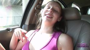 Great tits on this college girl