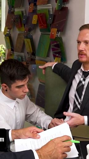 Joel Someone and Brody Kayman Free Use Their Twink Intern, Harrison Todd   Clip 1