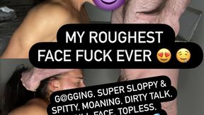 ROUGHEST FACE FUCK EVER