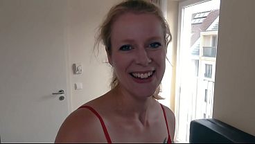 Hot German Hotel Fuck with Naughty Blonde Babe