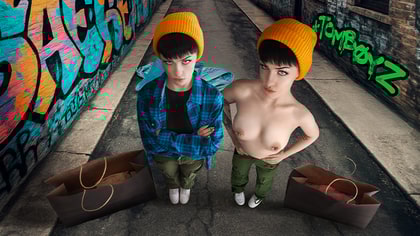 “You Like Wearing Daddy’s Shirt?” Tomboy’s First Standing 69