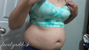 After a bath searching what I wear what is fit for me.