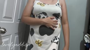 After a bath searching what I wear what is fit for me.