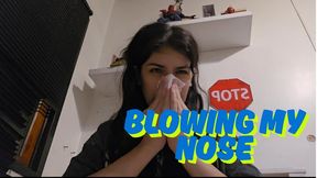 Compilation videos blowing my nose