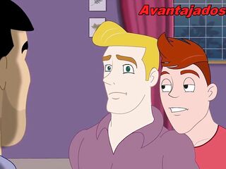 Gay Porn Cartoon Paying the Rent